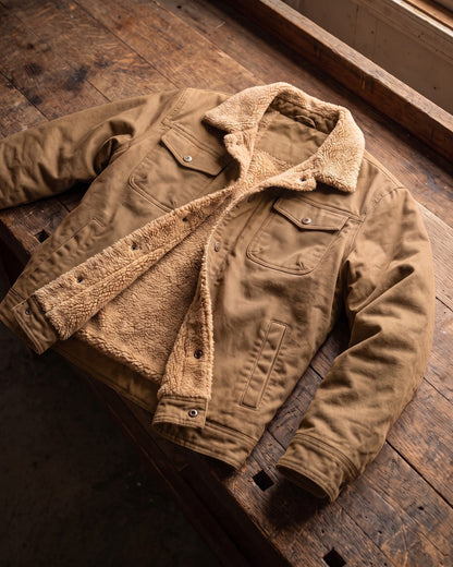 Dalston Sherpa-Lined Cotton Jacket
