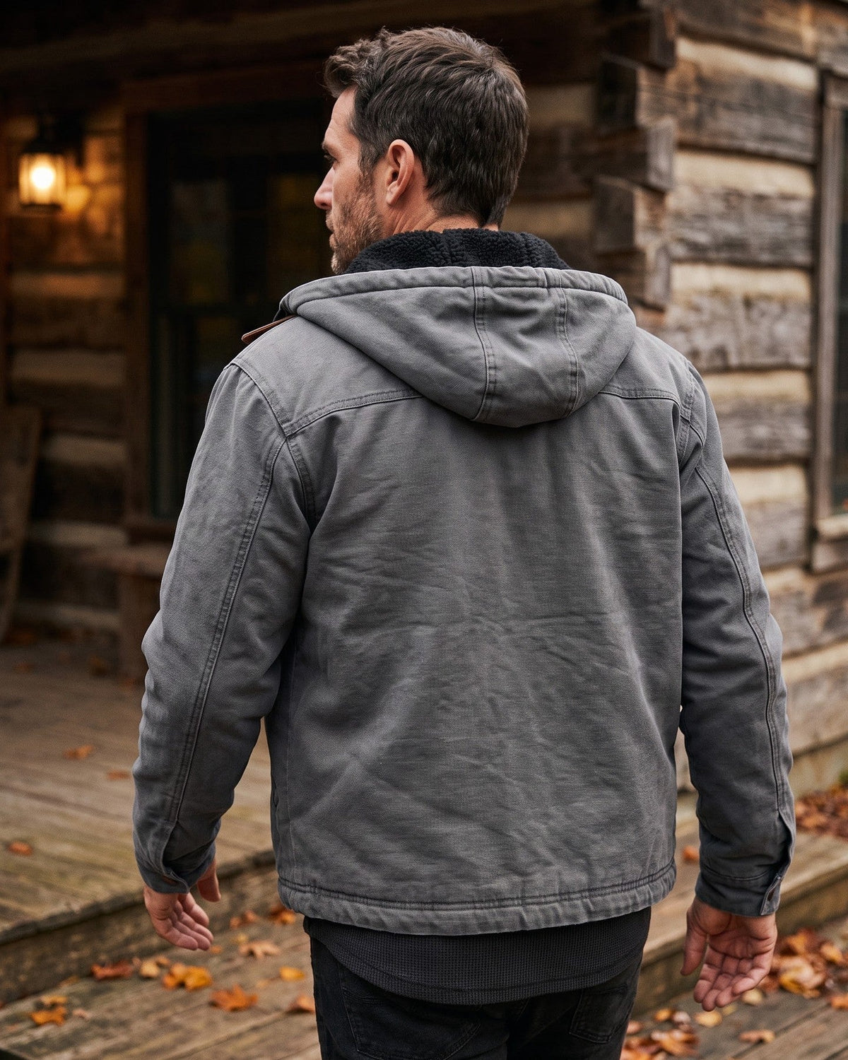 Brockley Fleece-Lined Hooded Jacket