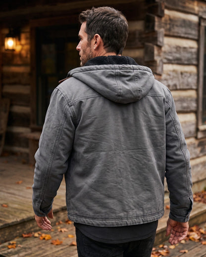Brockley Fleece-Lined Hooded Jacket