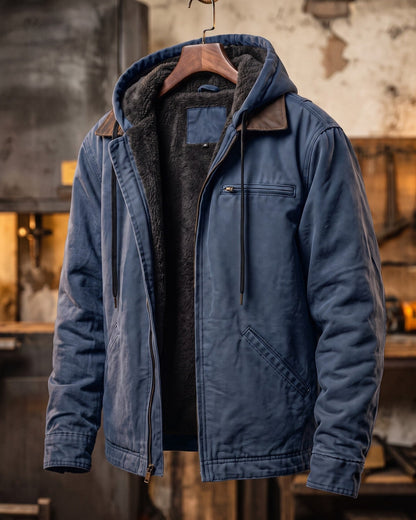 Brockley Fleece-Lined Hooded Jacket
