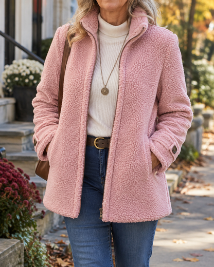 Richmond Teddy Stand Collar Jacket
