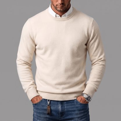 Enzo – Soft Knit Crewneck Sweater