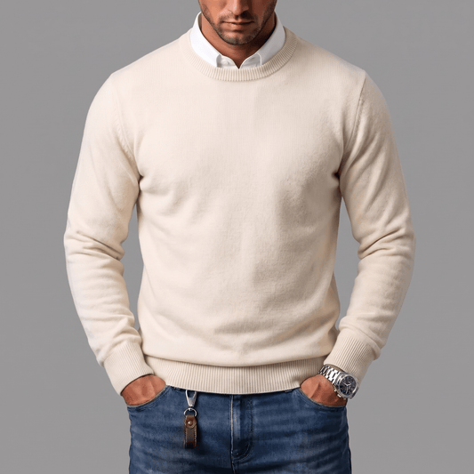 Enzo – Soft Knit Crewneck Sweater