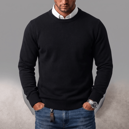 Enzo – Soft Knit Crewneck Sweater