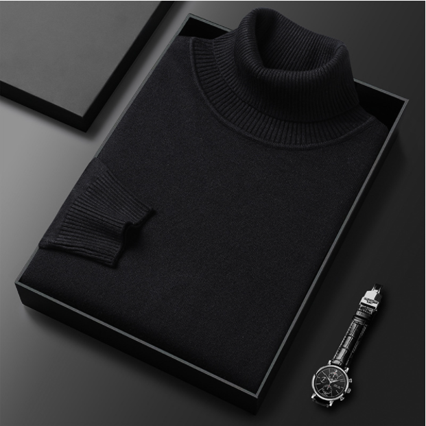 AEMON Turtleneck Cashmere Sweater