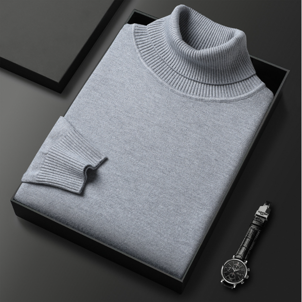 AEMON Turtleneck Cashmere Sweater