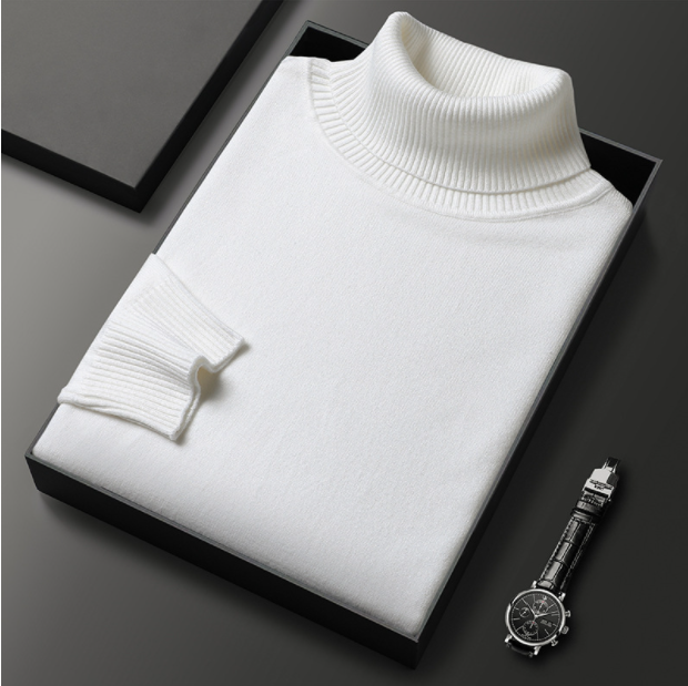 AEMON Turtleneck Cashmere Sweater
