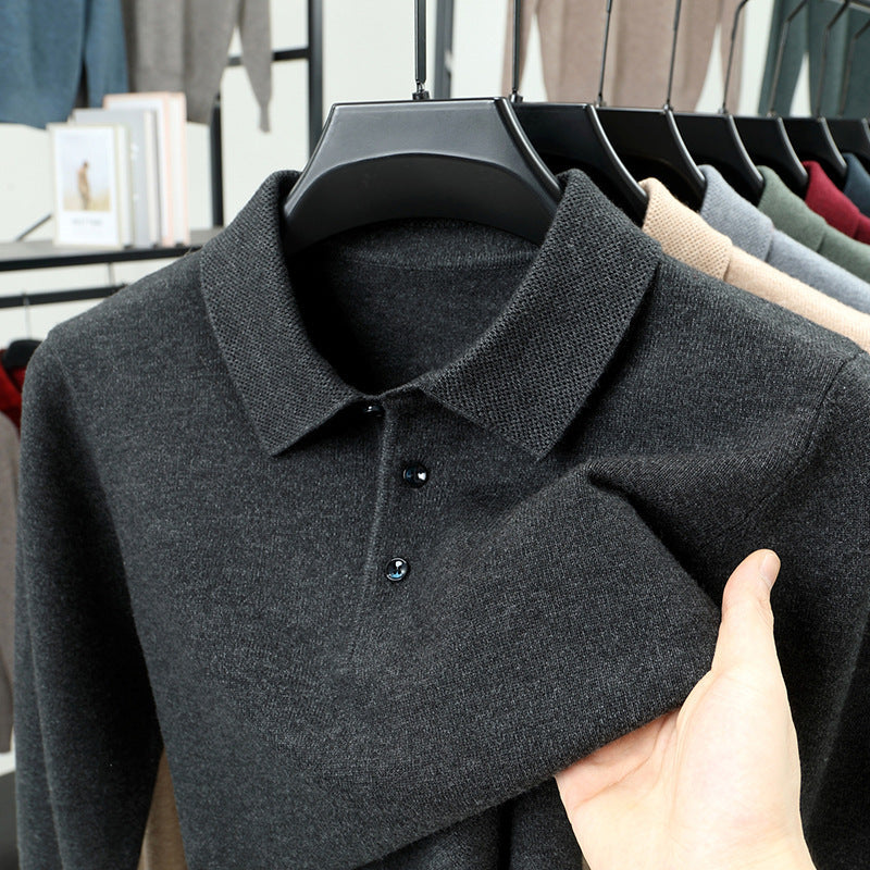 Marco Cashmere Polo Sweater