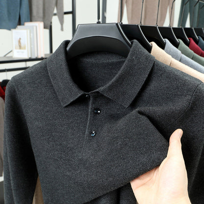 Marco Cashmere Polo Sweater