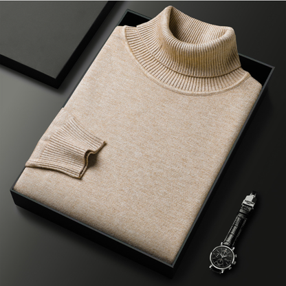 AEMON Turtleneck Cashmere Sweater