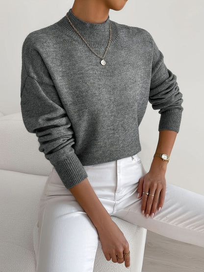Elsie Roll-Neck Knit Jumper