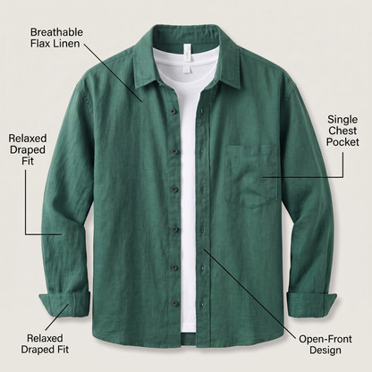 MARINER LINEN SHIRT