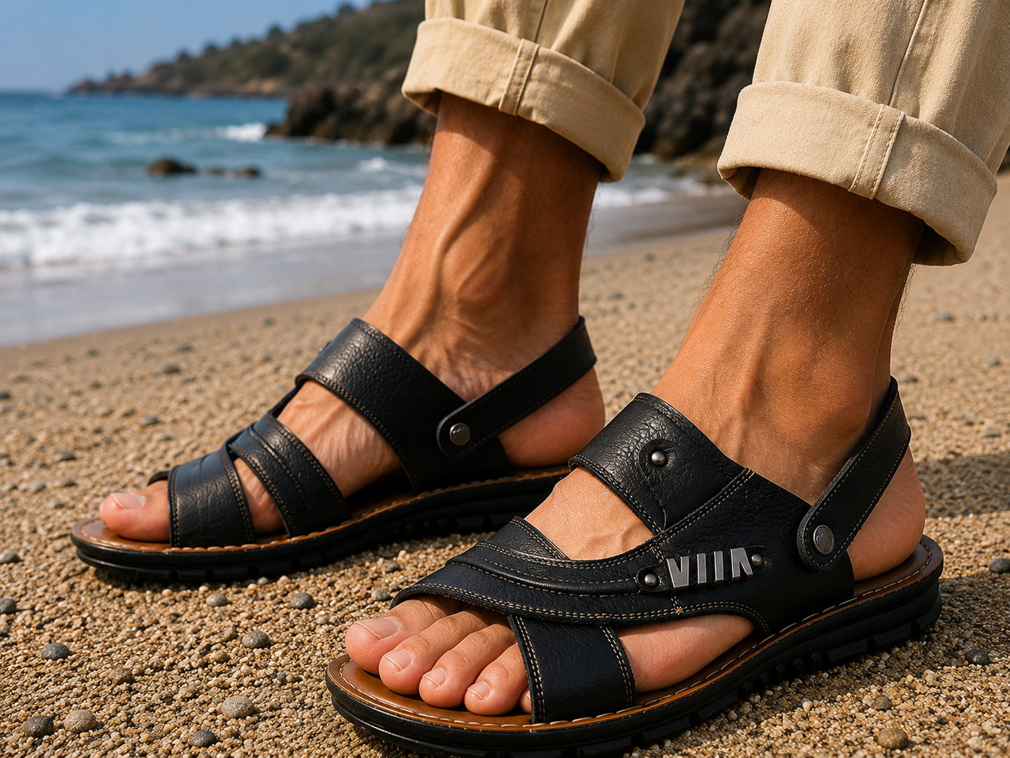 Brandon | Men's Adjustable Comfort Sandals