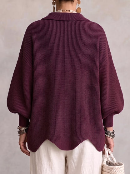 Freya Gold Button Cardigan