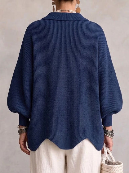 Freya Gold Button Cardigan