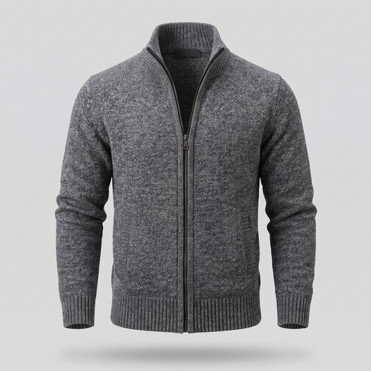 RAVINO ZIP-UP CARDIGAN