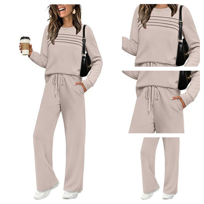 Hackney Crew Neck Lounge Set