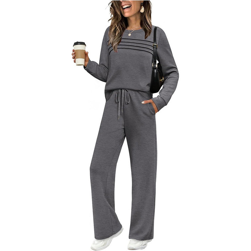 Hackney Crew Neck Lounge Set