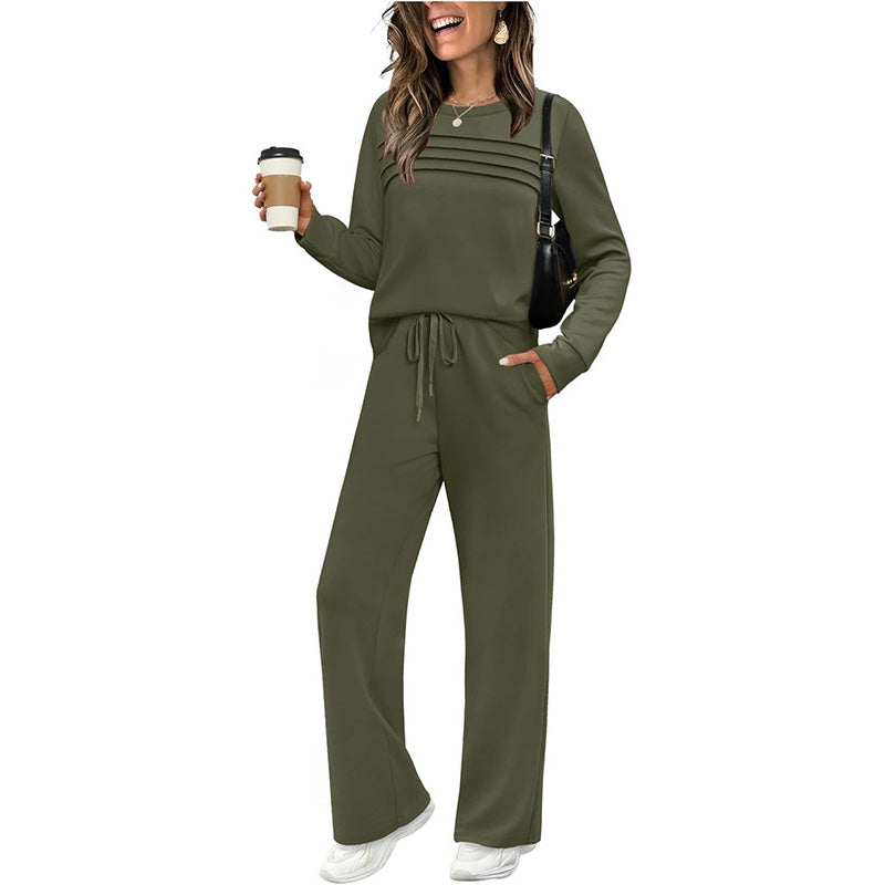 Hackney Crew Neck Lounge Set