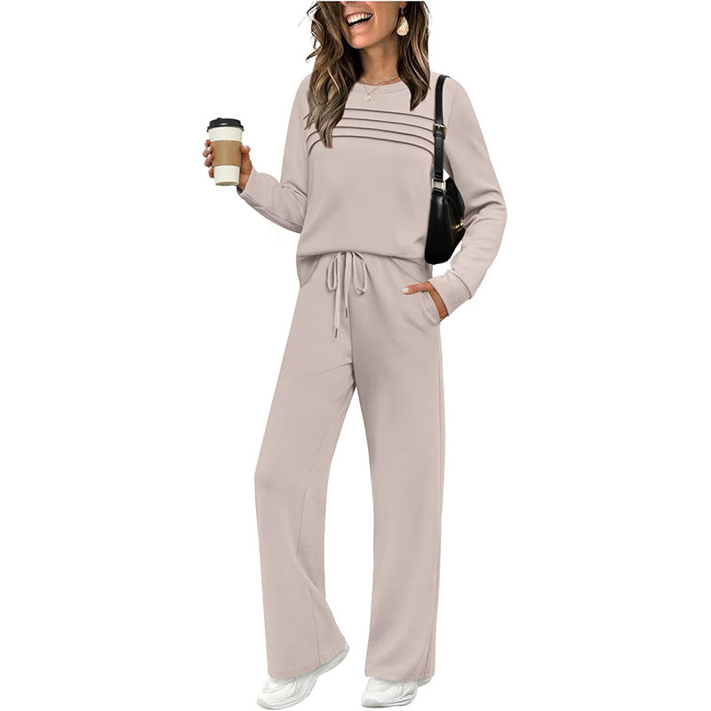 Hackney Crew Neck Lounge Set