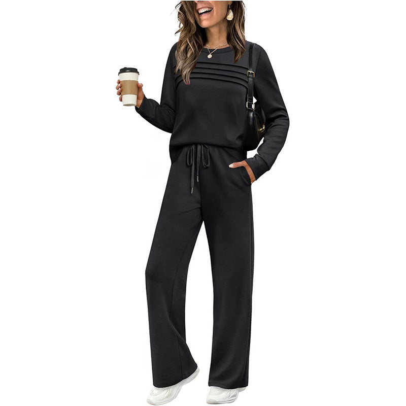 Hackney Crew Neck Lounge Set