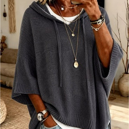 Esme Oversized Knit Hoodie