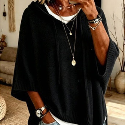 Esme Oversized Knit Hoodie
