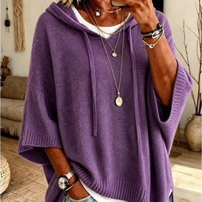 Esme Oversized Knit Hoodie