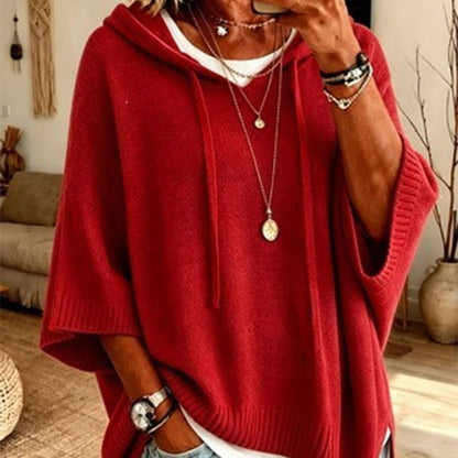 Esme Oversized Knit Hoodie