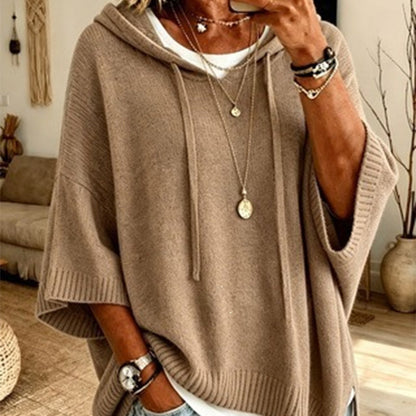 Esme Oversized Knit Hoodie
