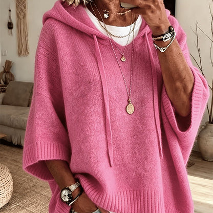 Esme Oversized Knit Hoodie
