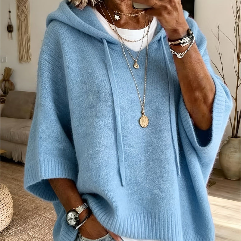 Esme Oversized Knit Hoodie