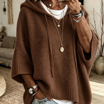 Esme Oversized Knit Hoodie