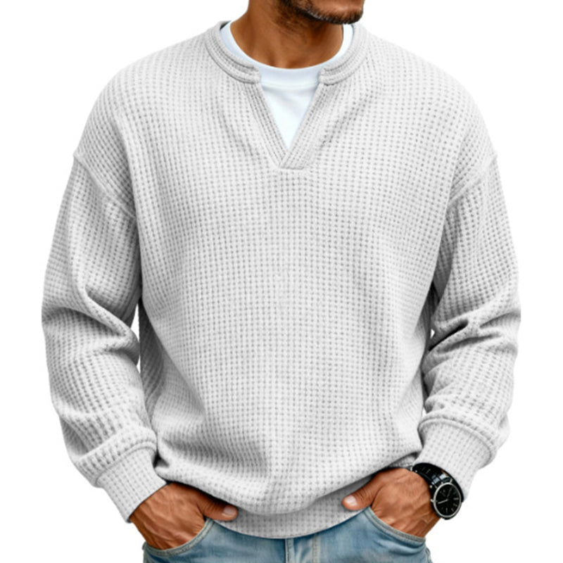 Hollis Layered Waffle Knit Top
