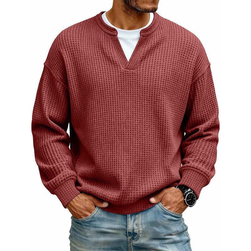 Hollis Layered Waffle Knit Top