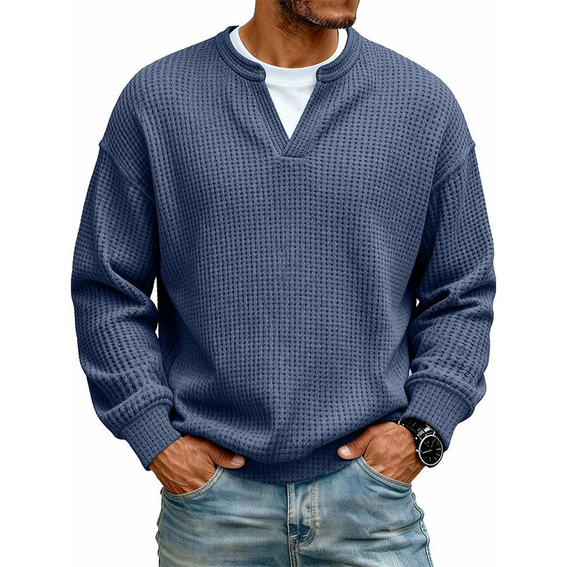 Hollis Layered Waffle Knit Top