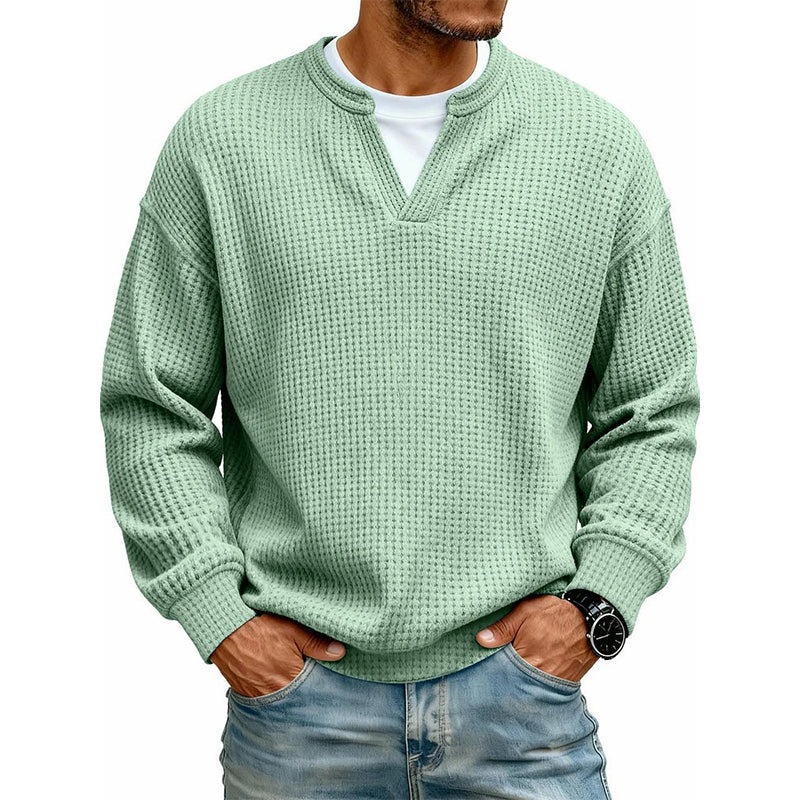 Hollis Layered Waffle Knit Top