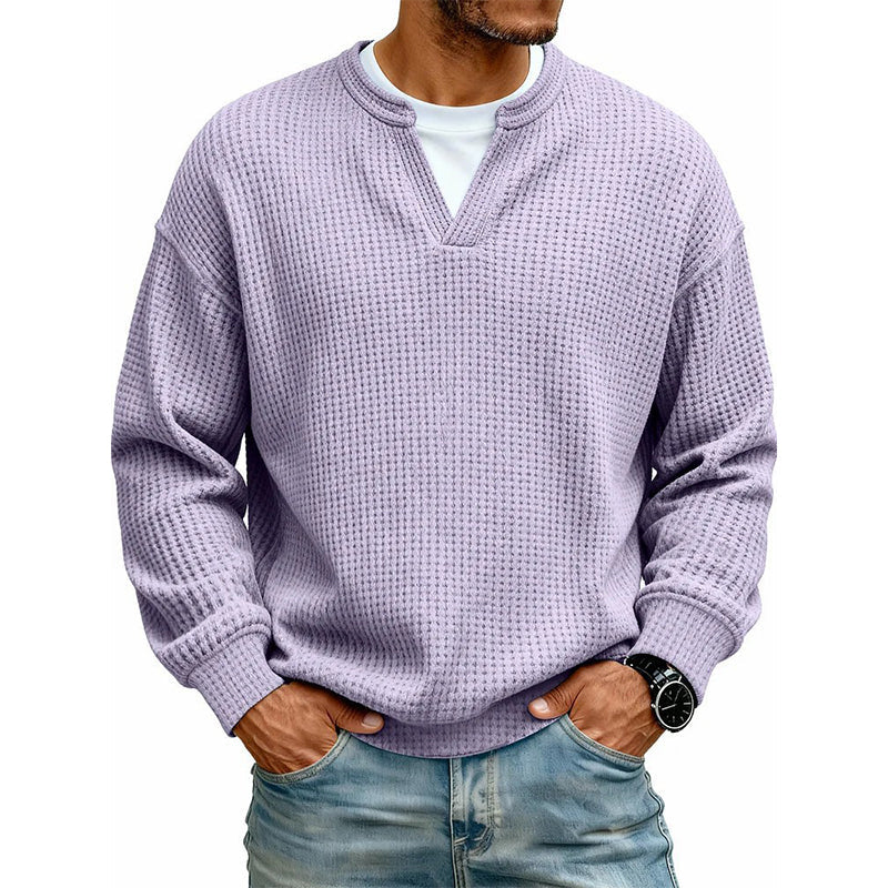 Hollis Layered Waffle Knit Top