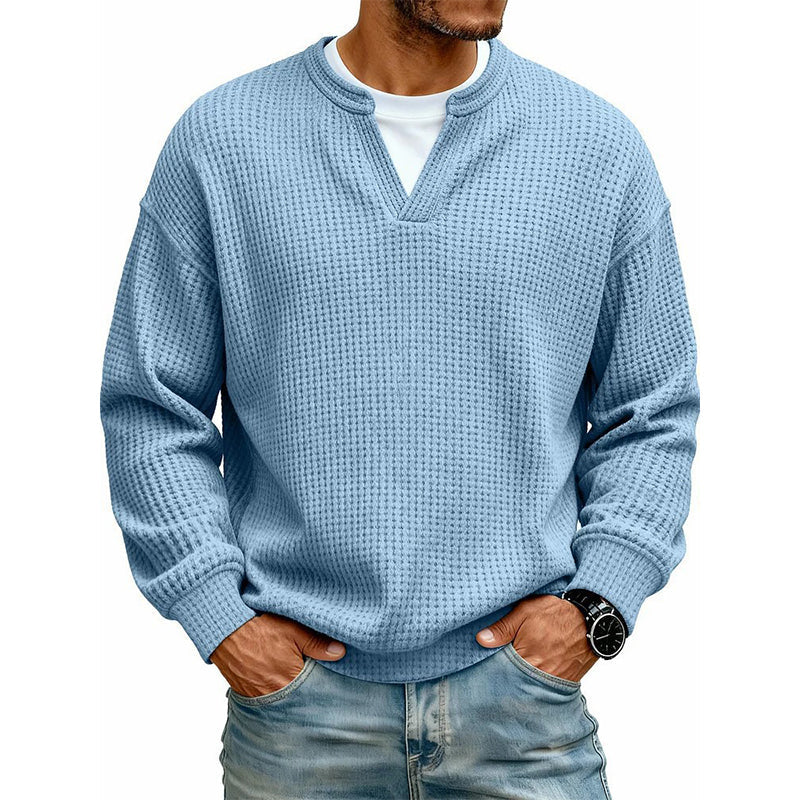 Hollis Layered Waffle Knit Top