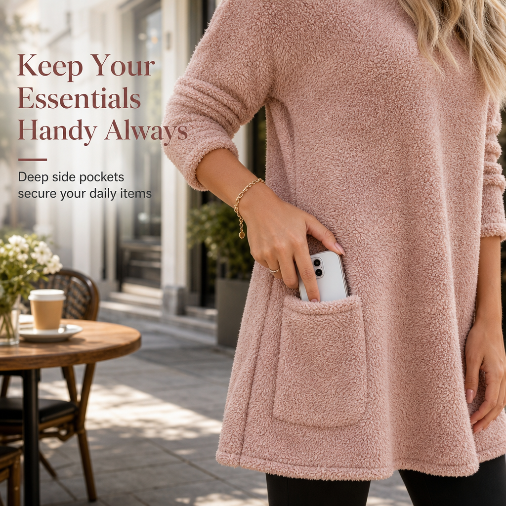 Peckham Teddy Fleece Tunic